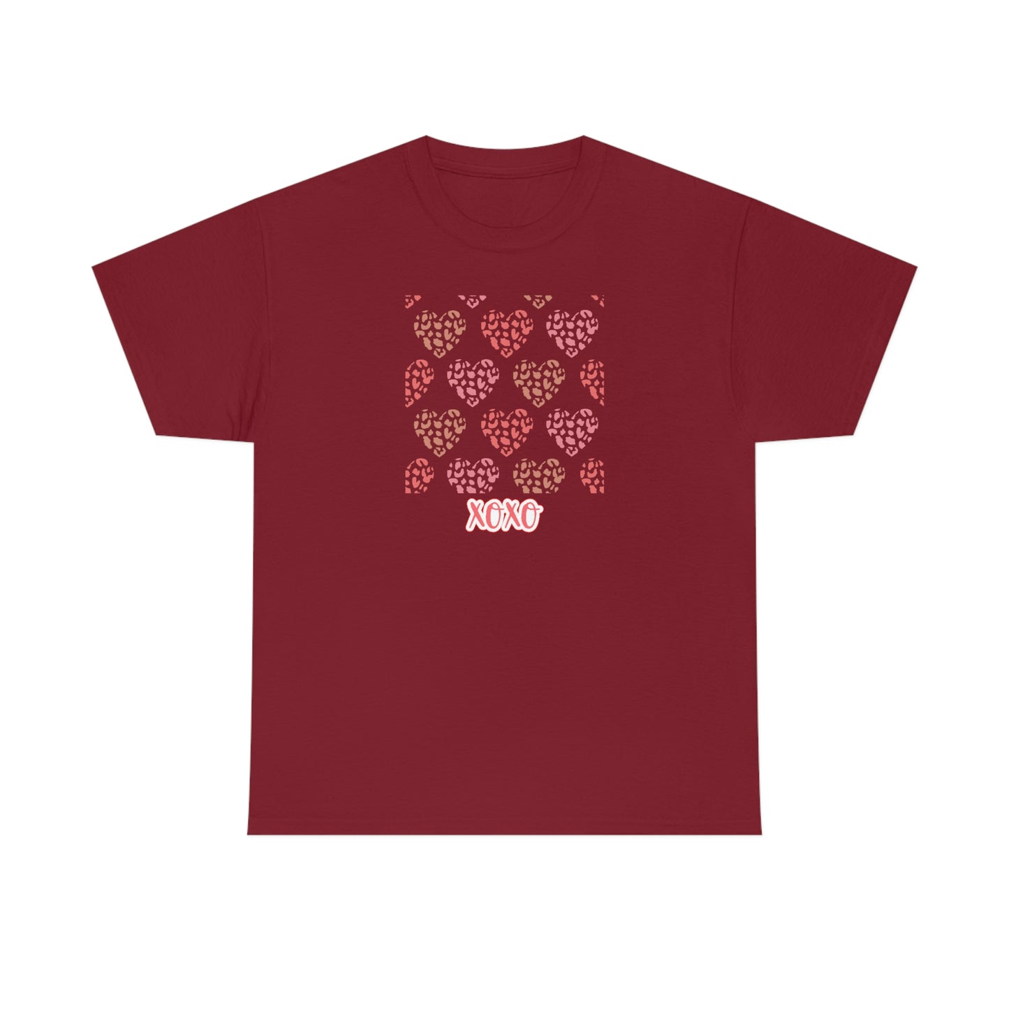 "XOXO Hearts" Unisex Heavy Cotton Tee
