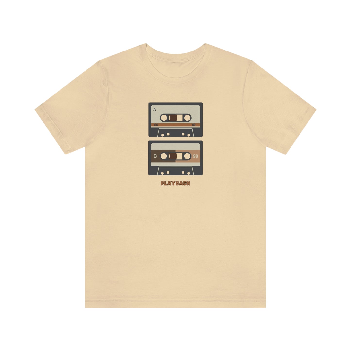 "Playback" Unisex Jersey Short Sleeve Tee