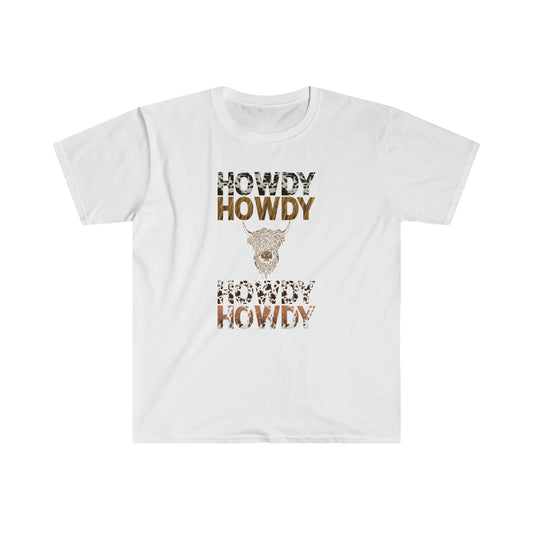 "Howdy" Unisex Softstyle T-Shirt