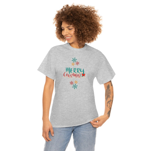 "Merry Christmas" Unisex Heavy Cotton Tee
