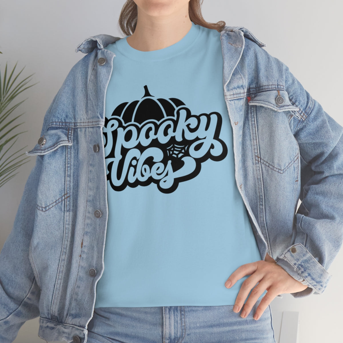 "Spooky Vibes" Unisex Heavy Cotton Tee