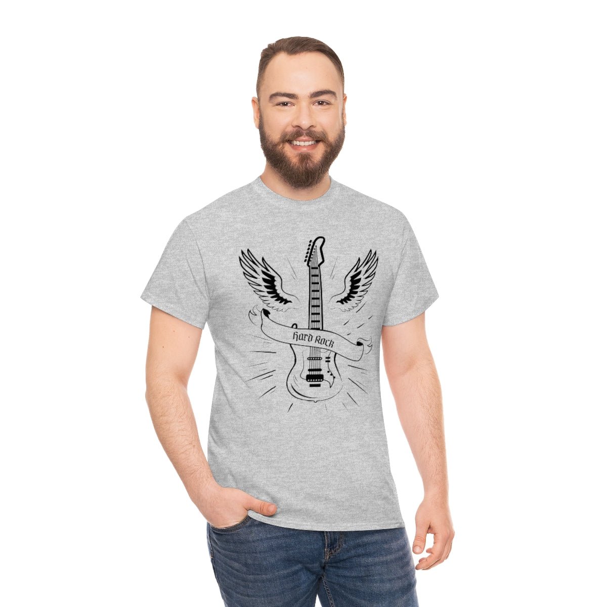 "Hard Rock" Unisex Heavy Cotton Tee