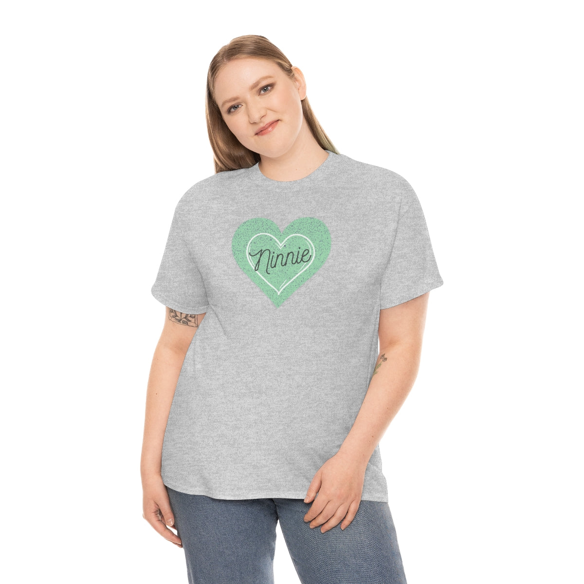 "Ninnie" Unisex Heavy Cotton Tee