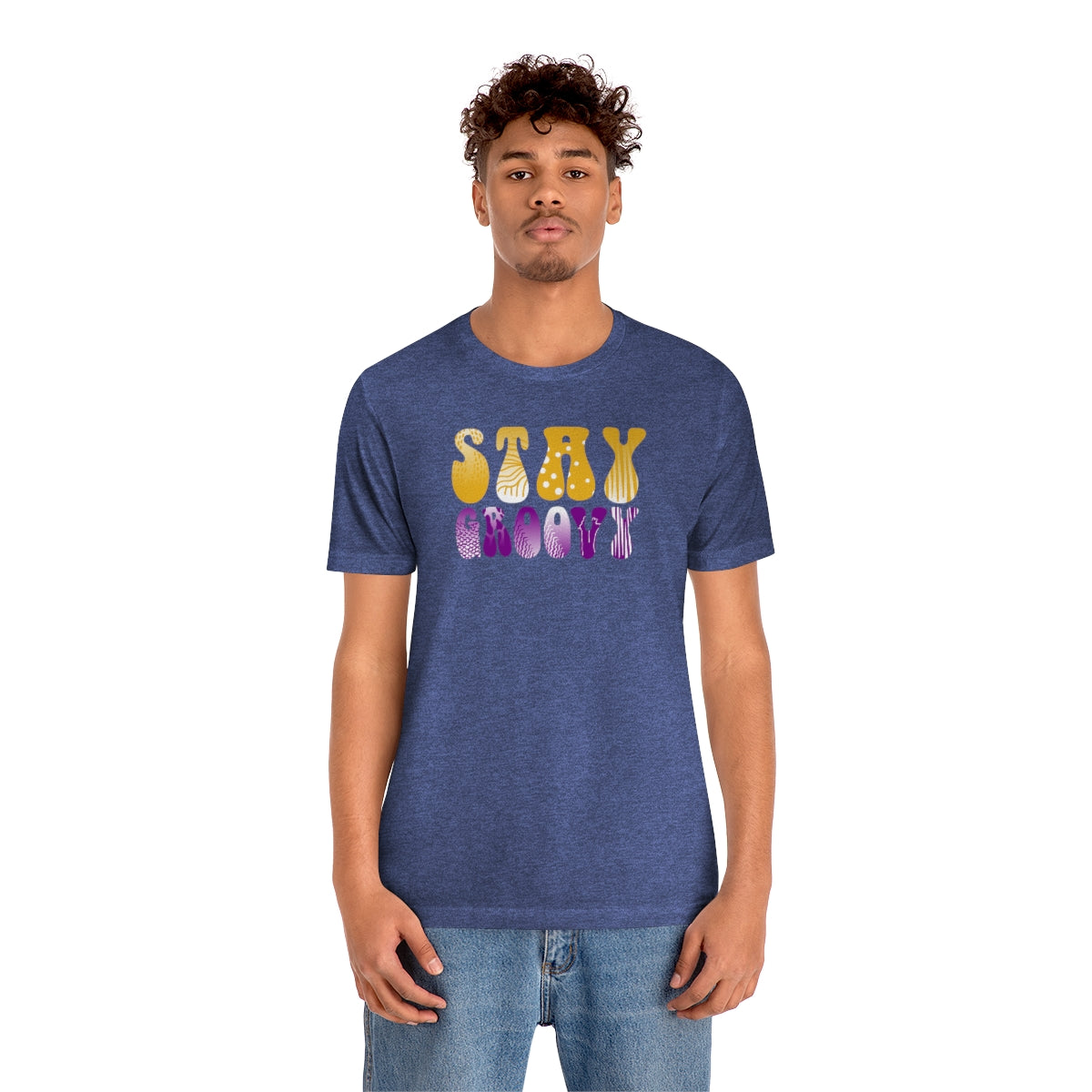 Stay Groovy Unisex Jersey Short Sleeve Tee