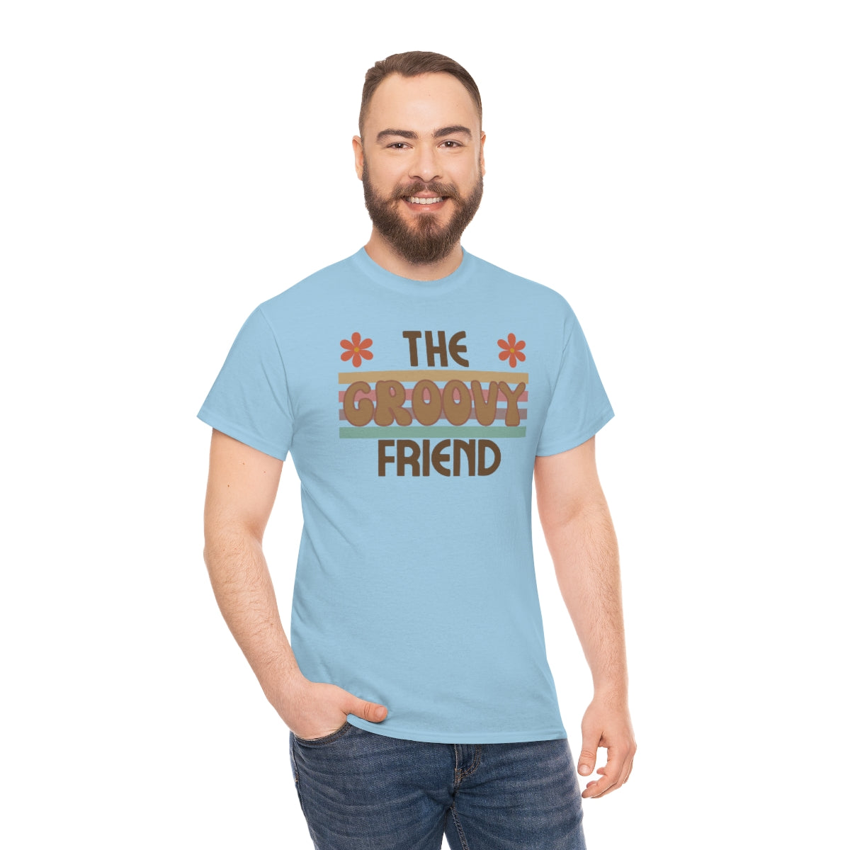 The Groovy Friend Unisex Heavy Cotton Tee