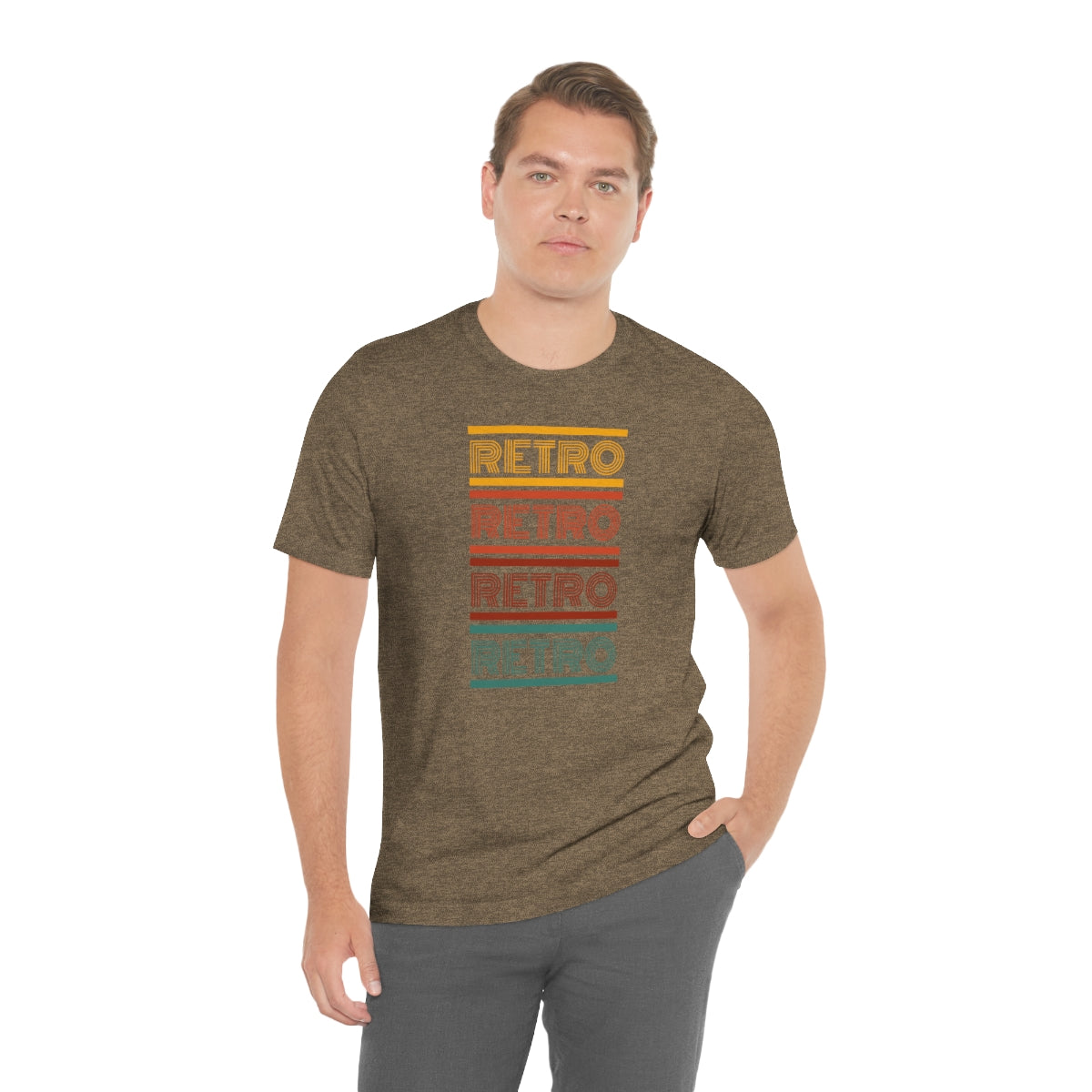Retro Unisex Jersey Short Sleeve Tee