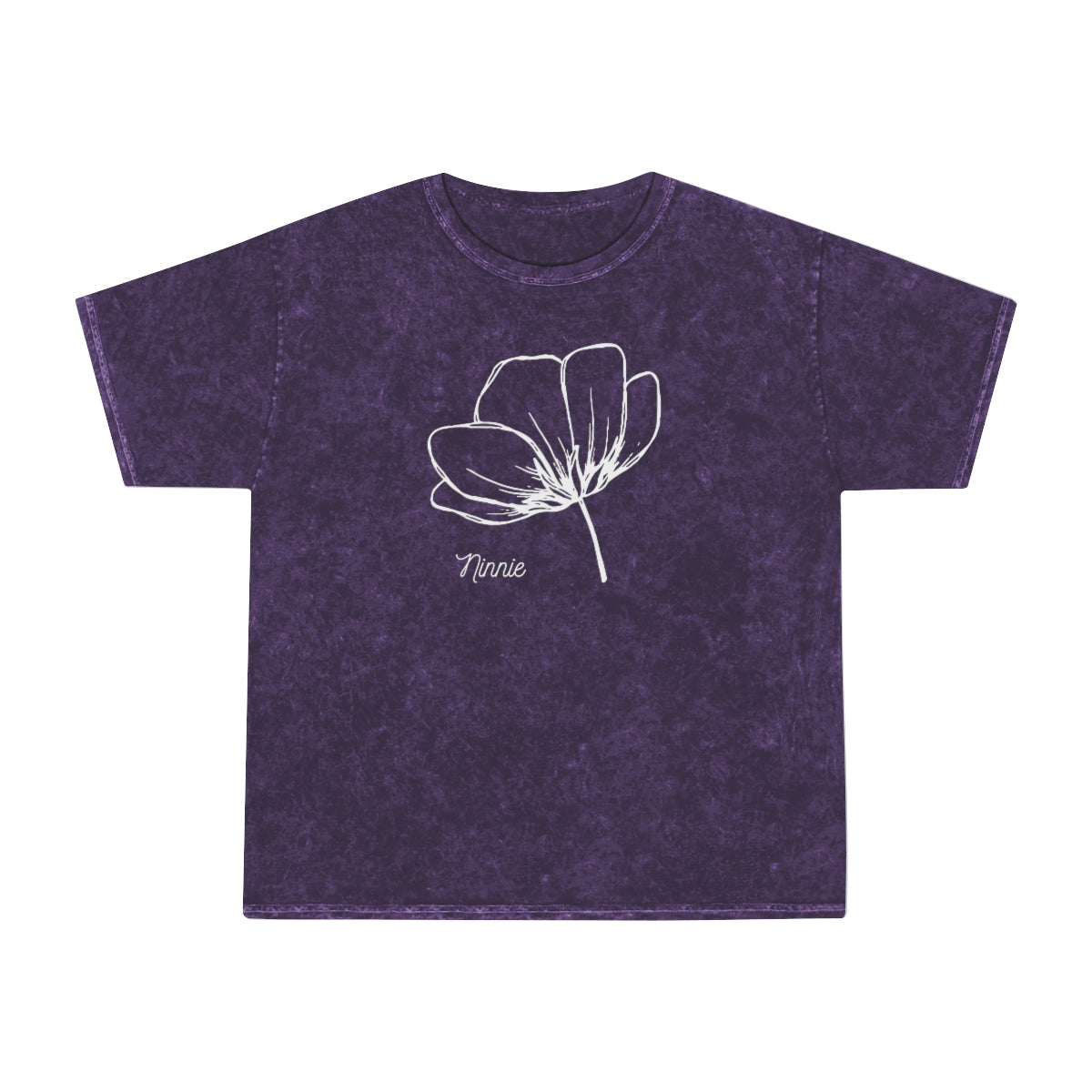 "Ninnie" Unisex Mineral Wash T-Shirt