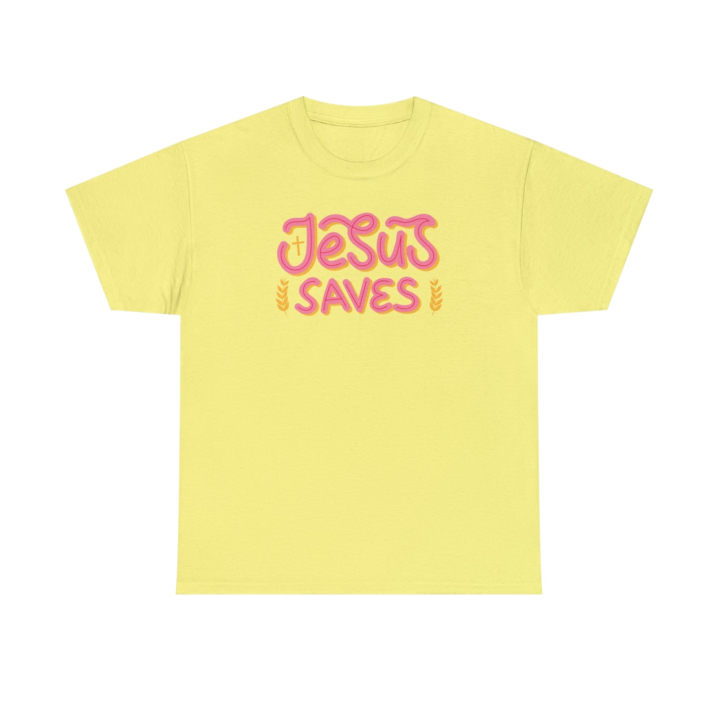 "Jesus Saves" Unisex Heavy Cotton Tee