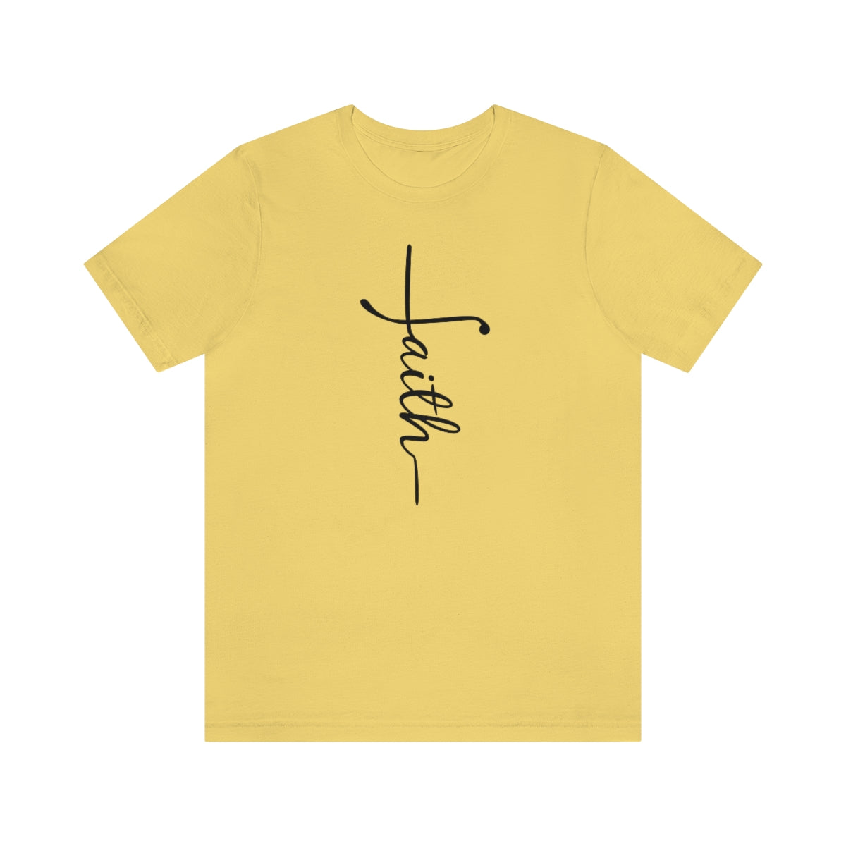 "Faith" Unisex Jersey Short Sleeve Tee