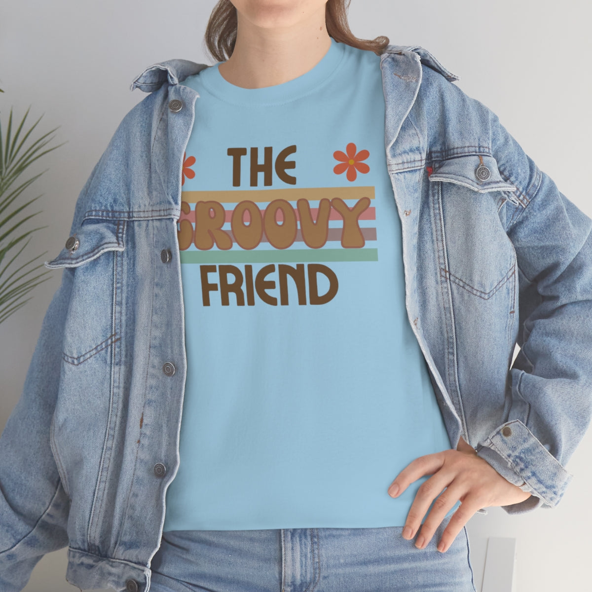 The Groovy Friend Unisex Heavy Cotton Tee
