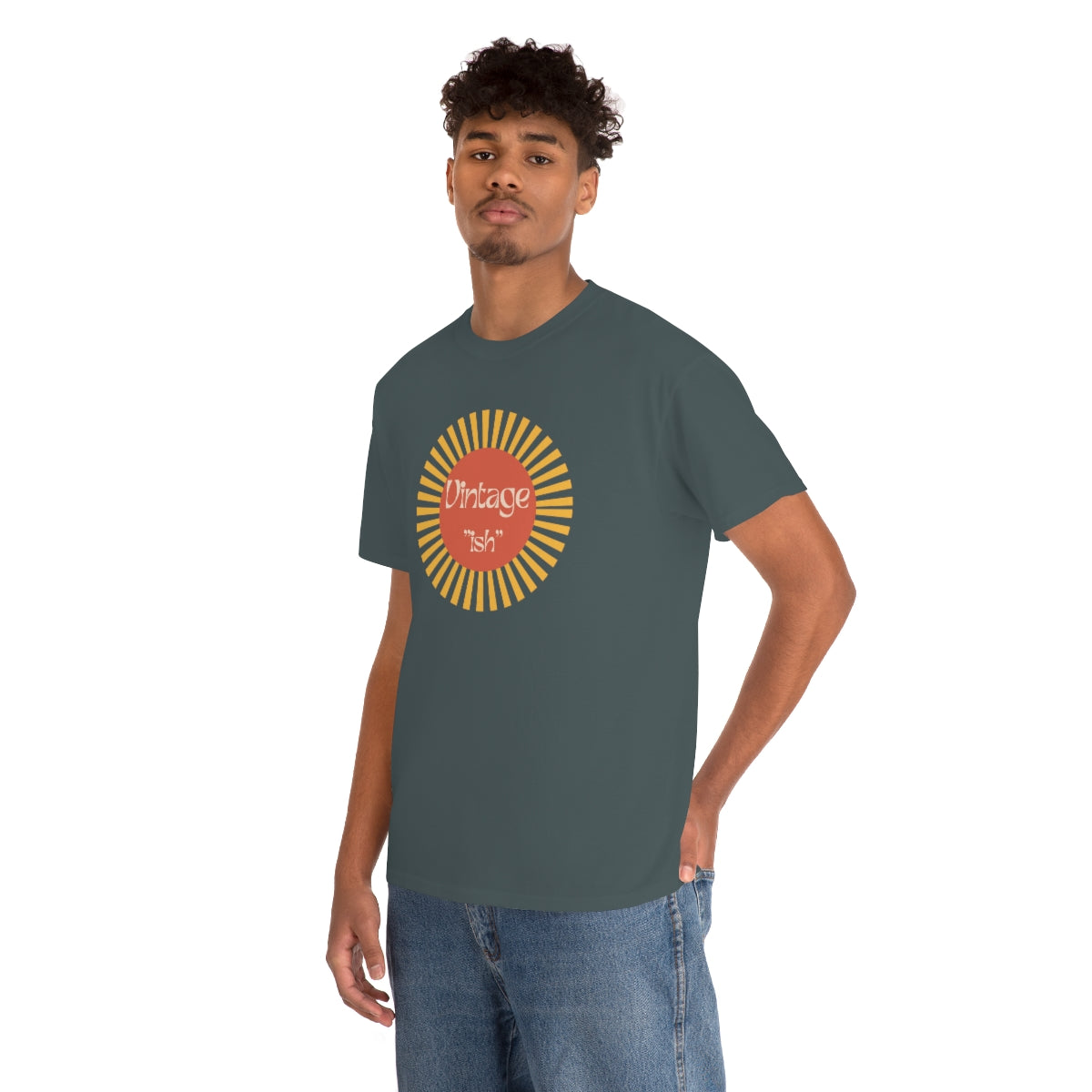 Vintage "ISH" Unisex Heavy Cotton Tee