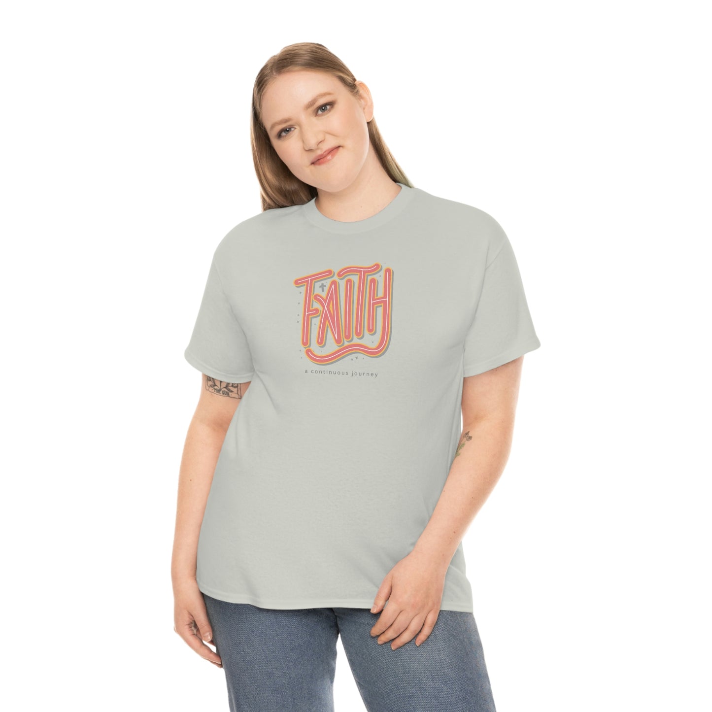 "Faith" Unisex Heavy Cotton Tee