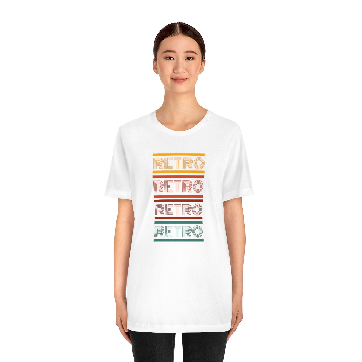 Retro Unisex Jersey Short Sleeve Tee