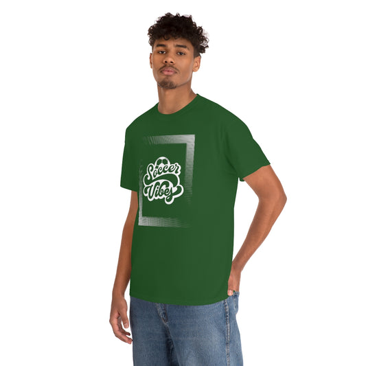 "Soccer Vibes" Unisex Heavy Cotton Tee