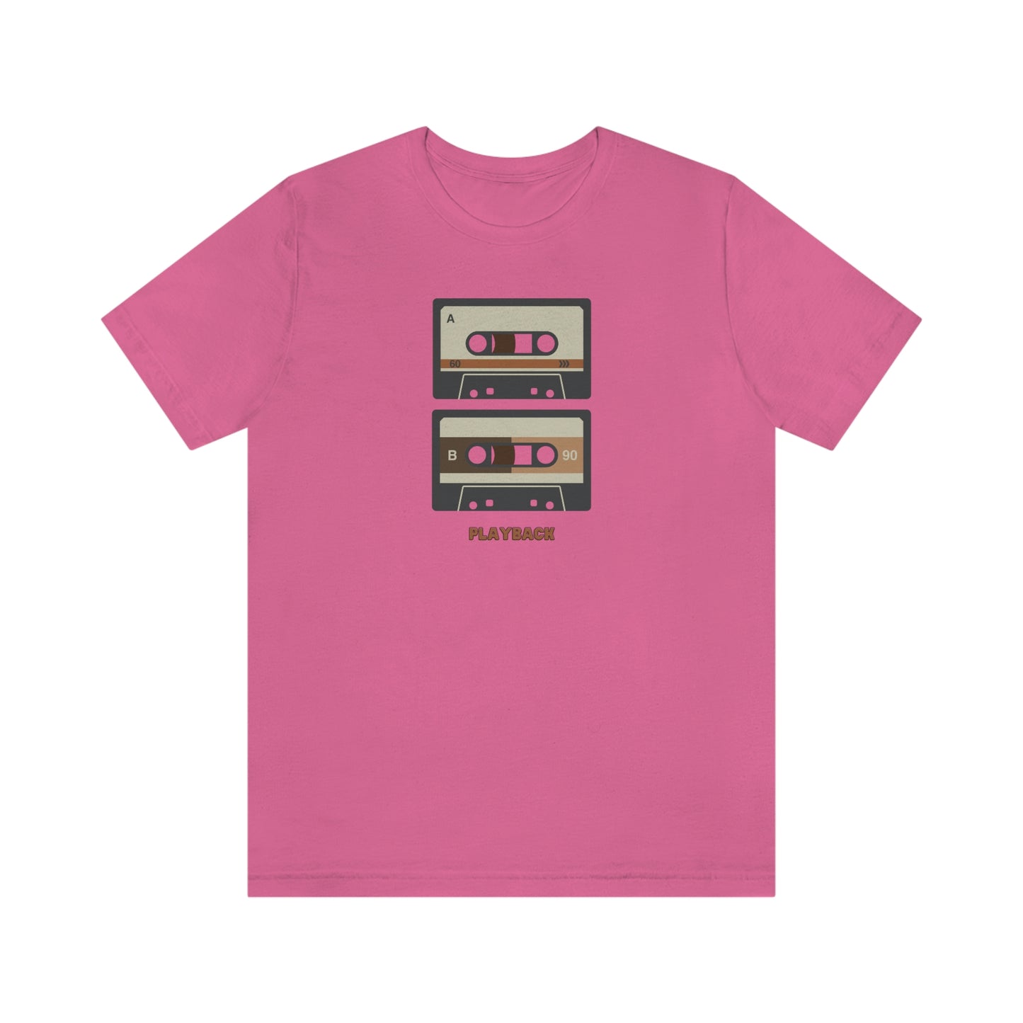 "Playback" Unisex Jersey Short Sleeve Tee