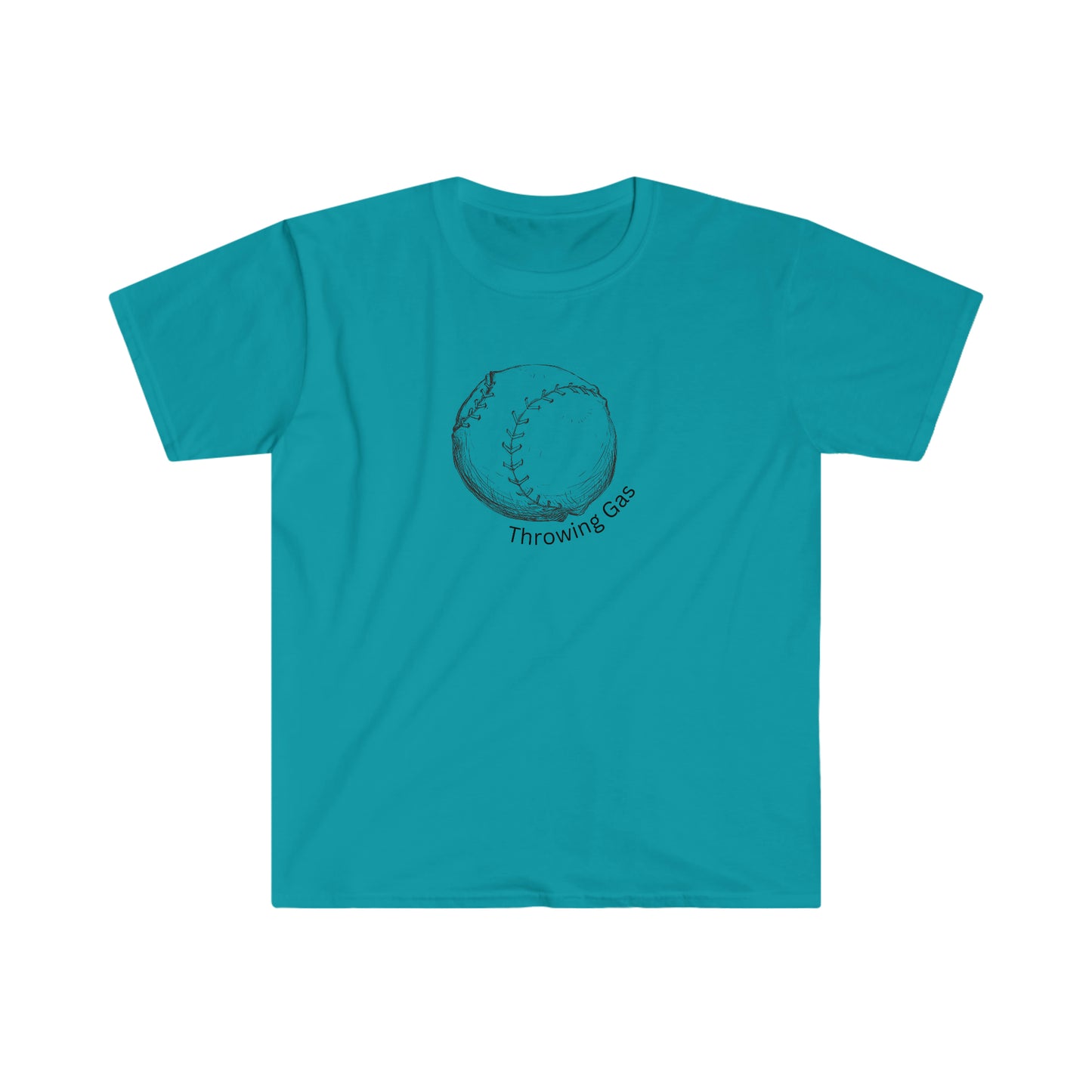 "Throwing Gas" Unisex Softstyle T-Shirt