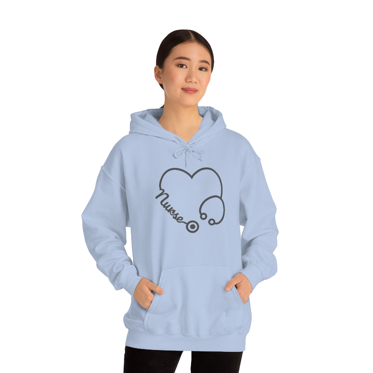 "Nurse" Unisex Heavy Blend™ Hooded Sweatshirt