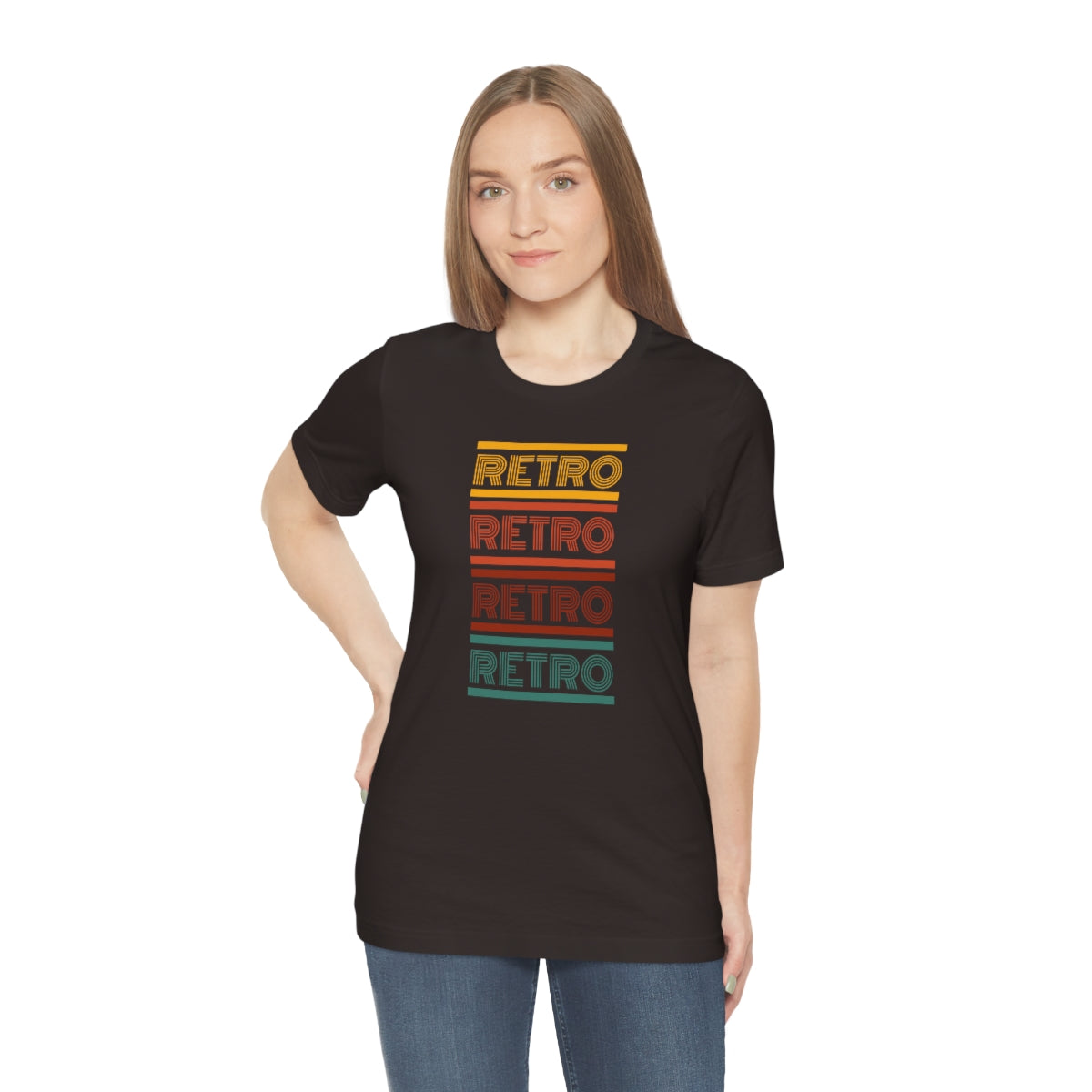 Retro Unisex Jersey Short Sleeve Tee