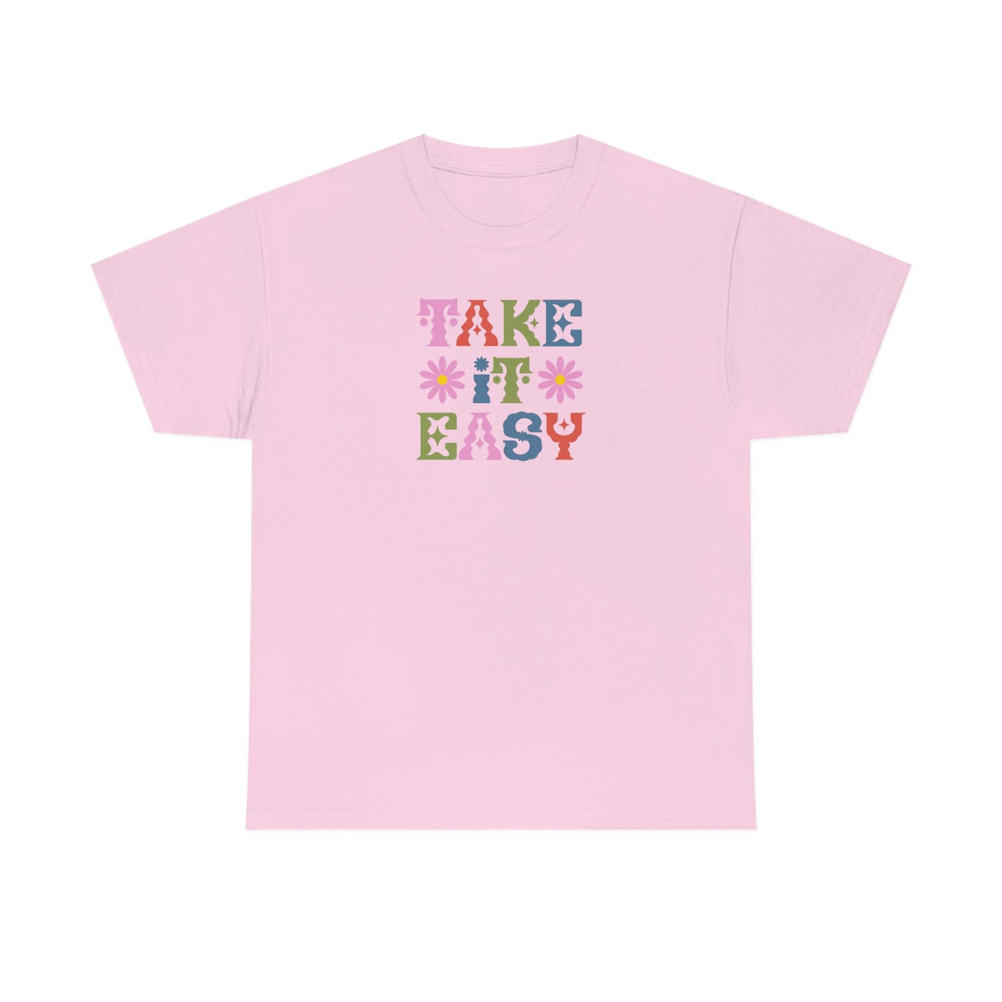 "Take It Easy" Unisex Heavy Cotton Tee
