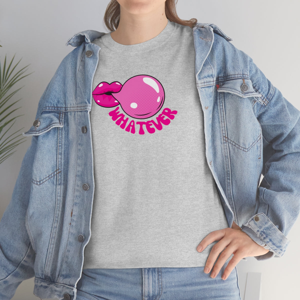 "Whatever" Unisex Heavy Cotton Tee