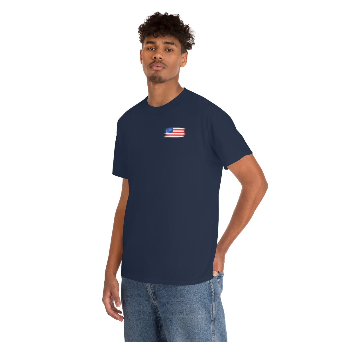 "Bald Eagle USA" Unisex Heavy Cotton Tee