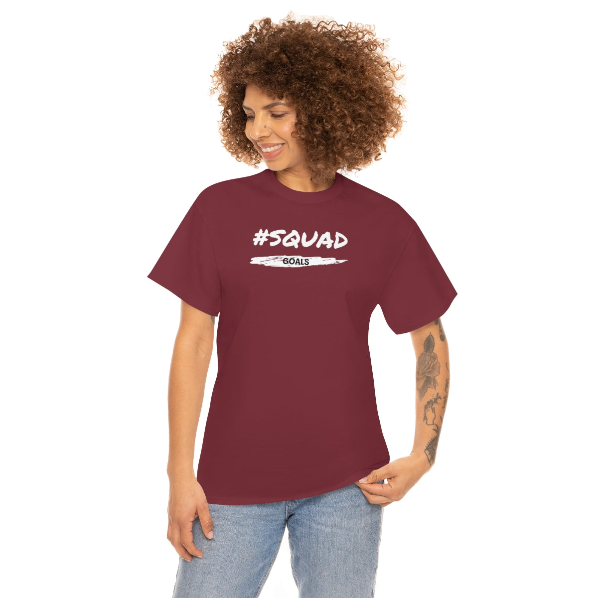 "Squad Goals" Unisex Heavy Cotton Tee