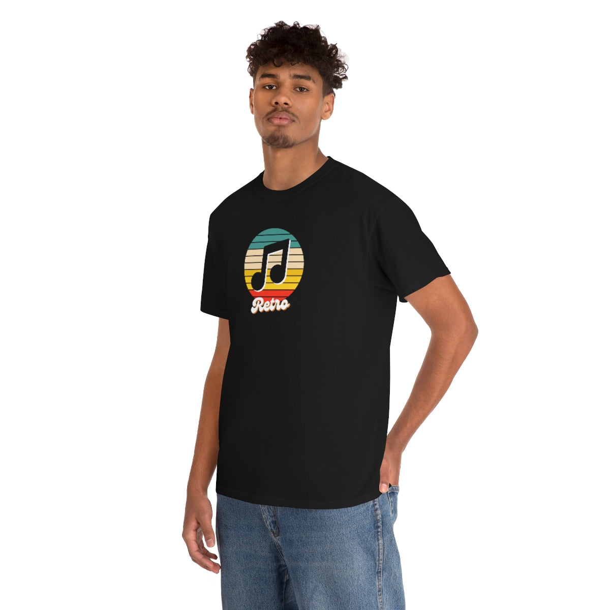 "Retro" Unisex Heavy Cotton Tee