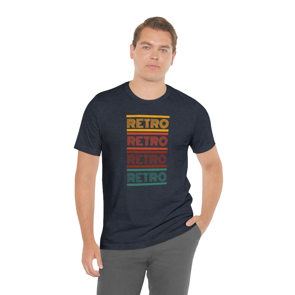Retro Unisex Jersey Short Sleeve Tee