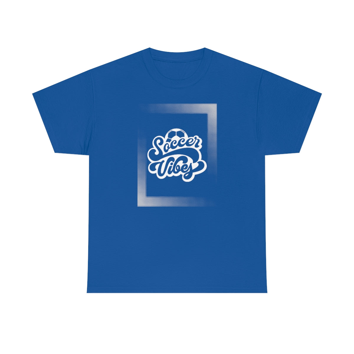 "Soccer Vibes" Unisex Heavy Cotton Tee