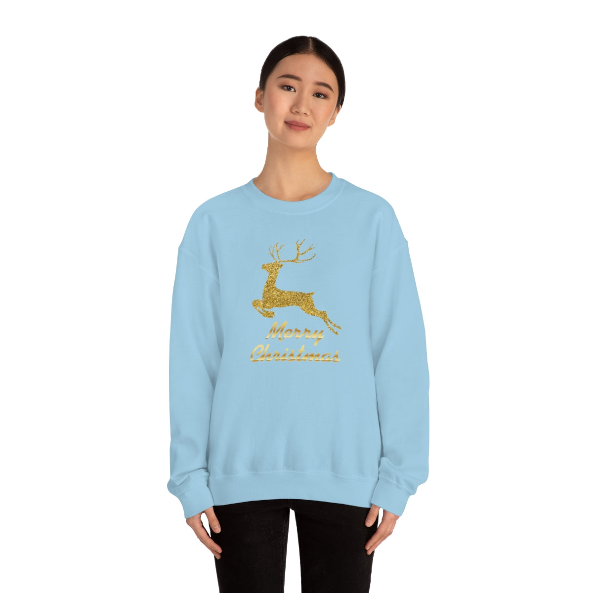 "Merry Christmas" Unisex Heavy Blend™ Crewneck Sweatshirt