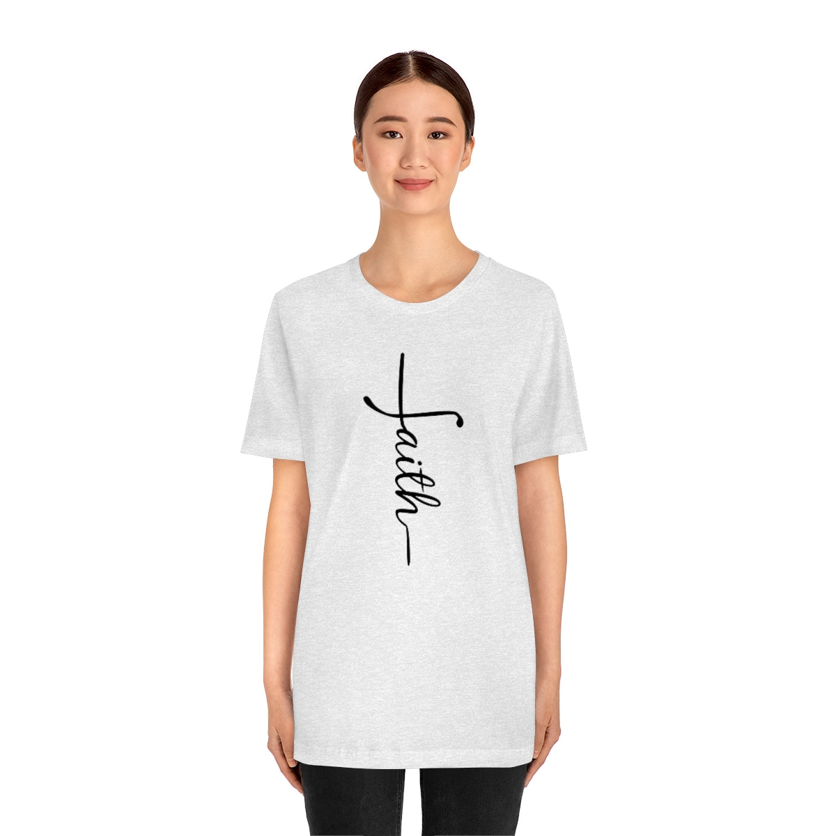 "Faith" Unisex Jersey Short Sleeve Tee