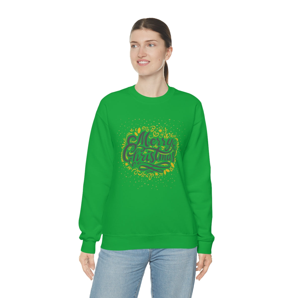 "Merry Christmas" Unisex Heavy Blend™ Crewneck Sweatshirt