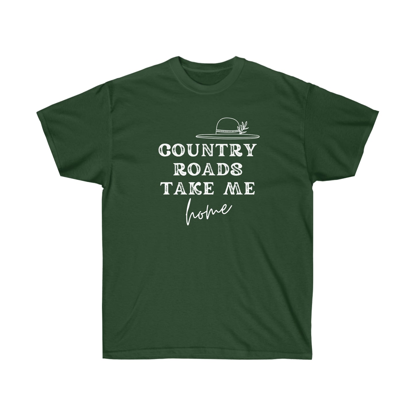 "Country Roads" Unisex Ultra Cotton Tee