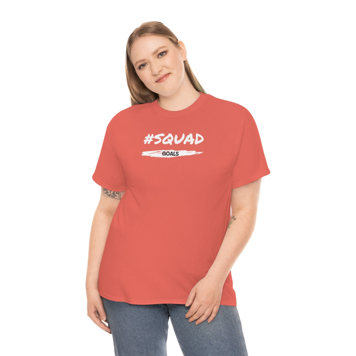 "Squad Goals" Unisex Heavy Cotton Tee