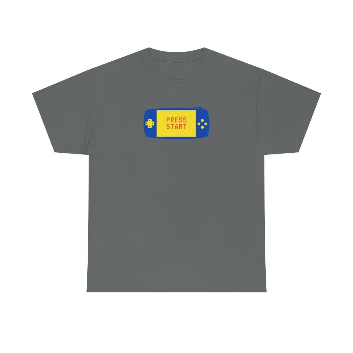 "Press Start" Unisex Heavy Cotton Tee