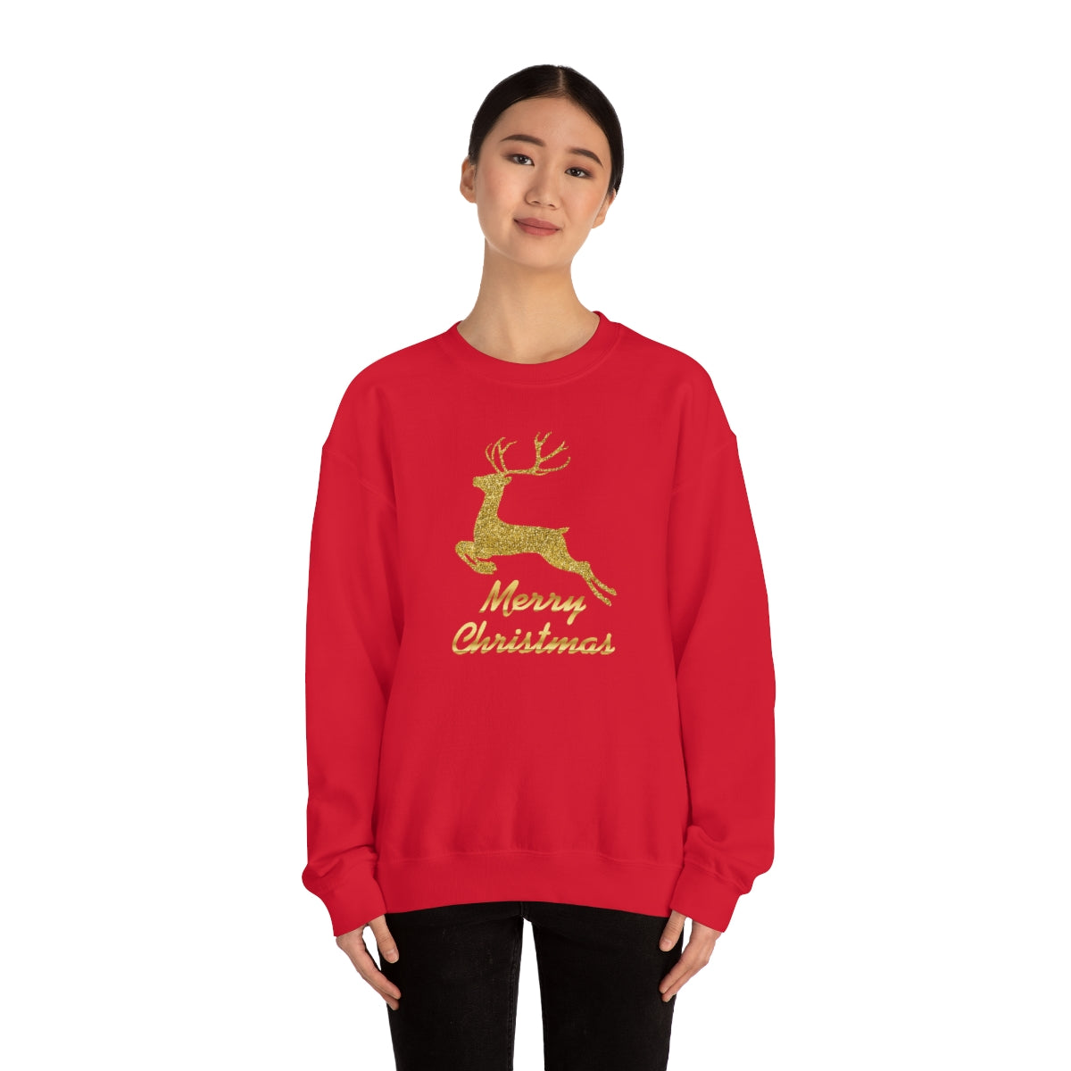 "Merry Christmas" Unisex Heavy Blend™ Crewneck Sweatshirt
