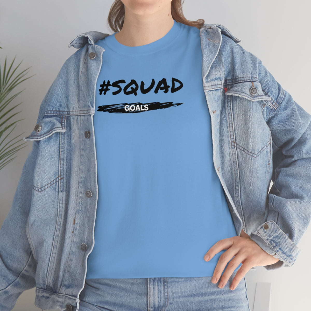 "Squad Goals" Unisex Heavy Cotton Tee
