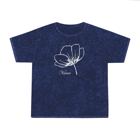 "Nana" Unisex Mineral Wash T-Shirt