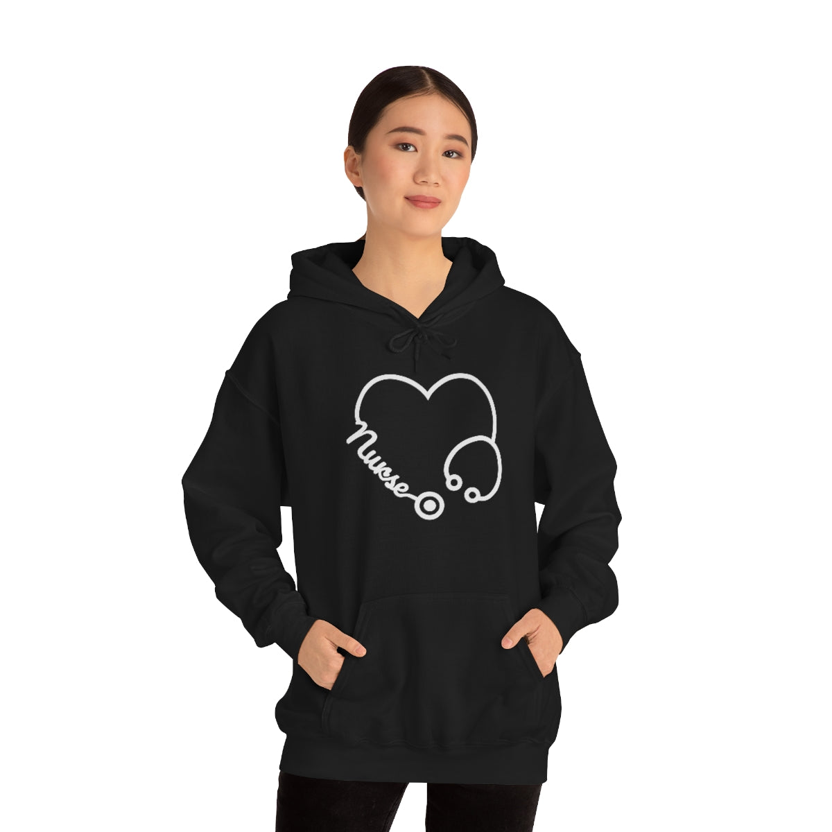 "Nurse" Unisex Heavy Blend™ Hooded Sweatshirt