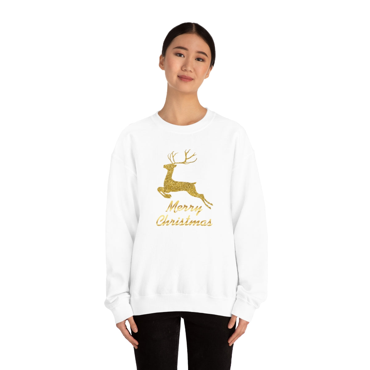 "Merry Christmas" Unisex Heavy Blend™ Crewneck Sweatshirt