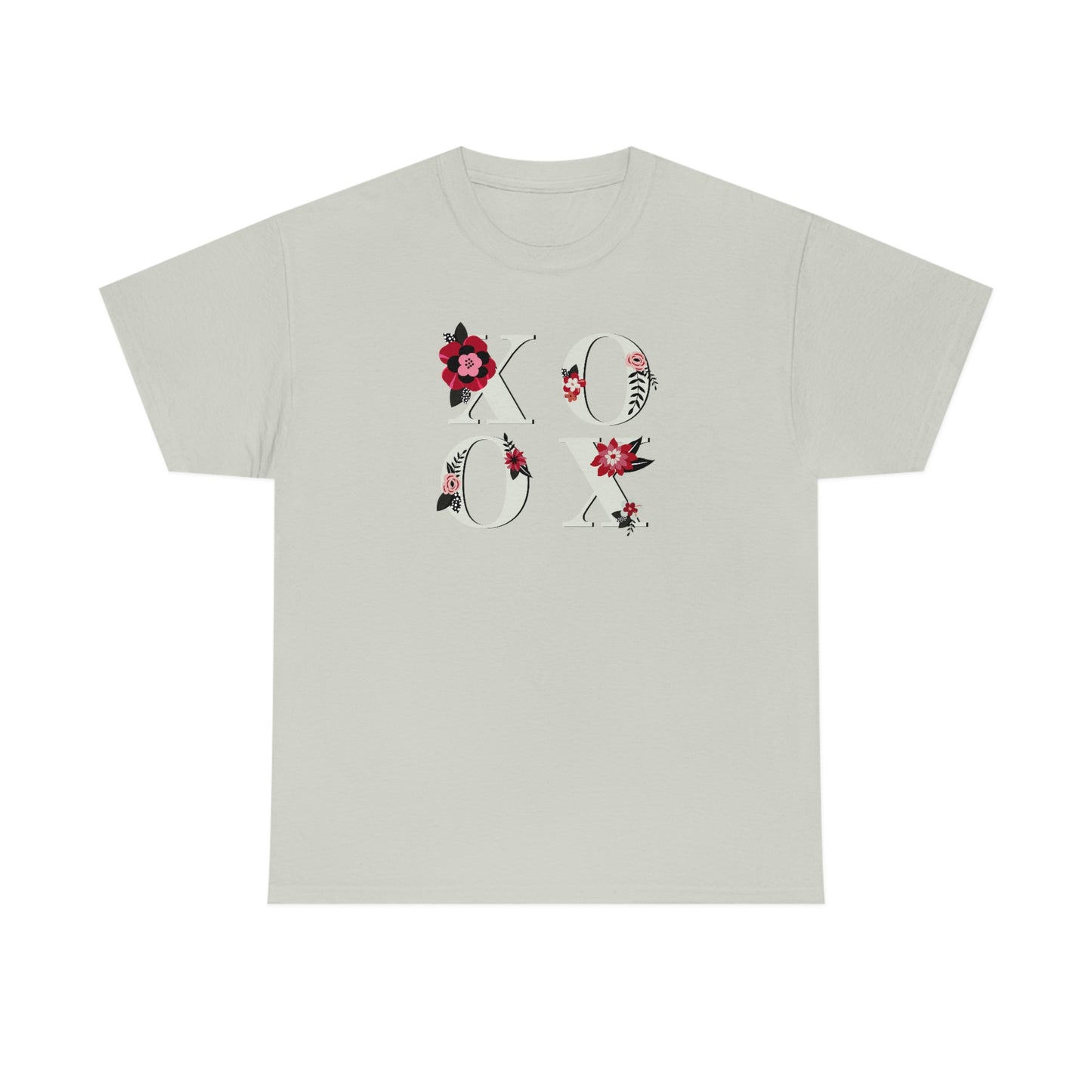 "XO OX" Unisex Heavy Cotton Tee