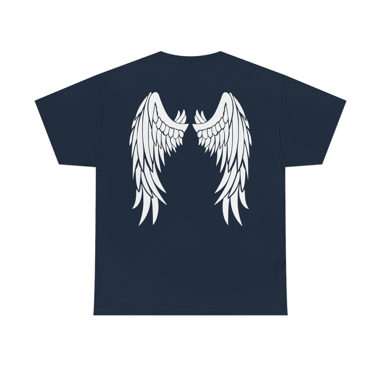 "Wings" (back design) Unisex Heavy Cotton Tee