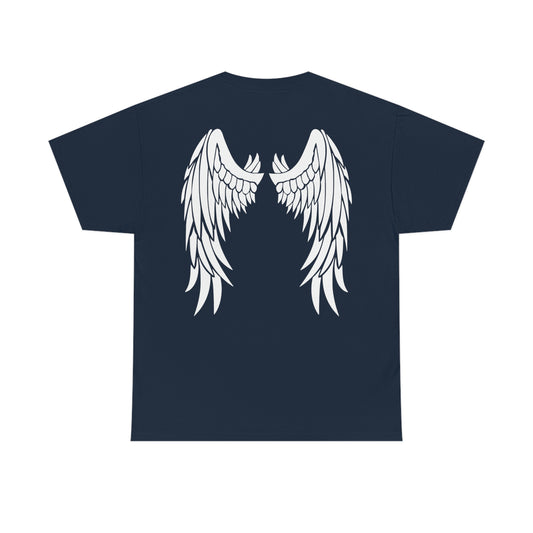 "Wings" (back design) Unisex Heavy Cotton Tee