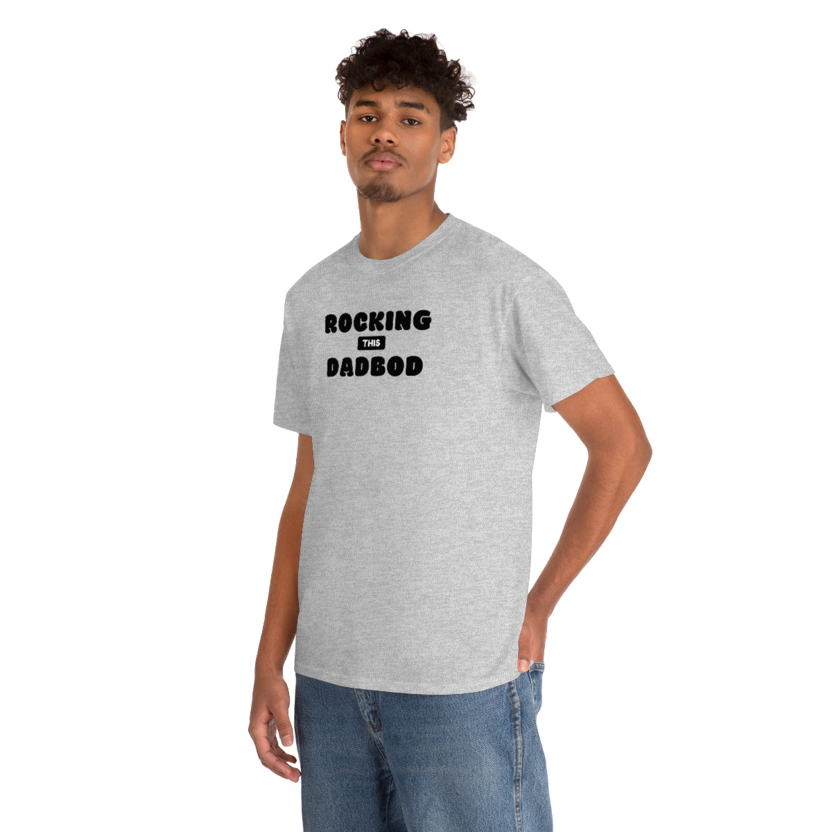 "Rocking Dad Bod" Unisex Heavy Cotton Tee