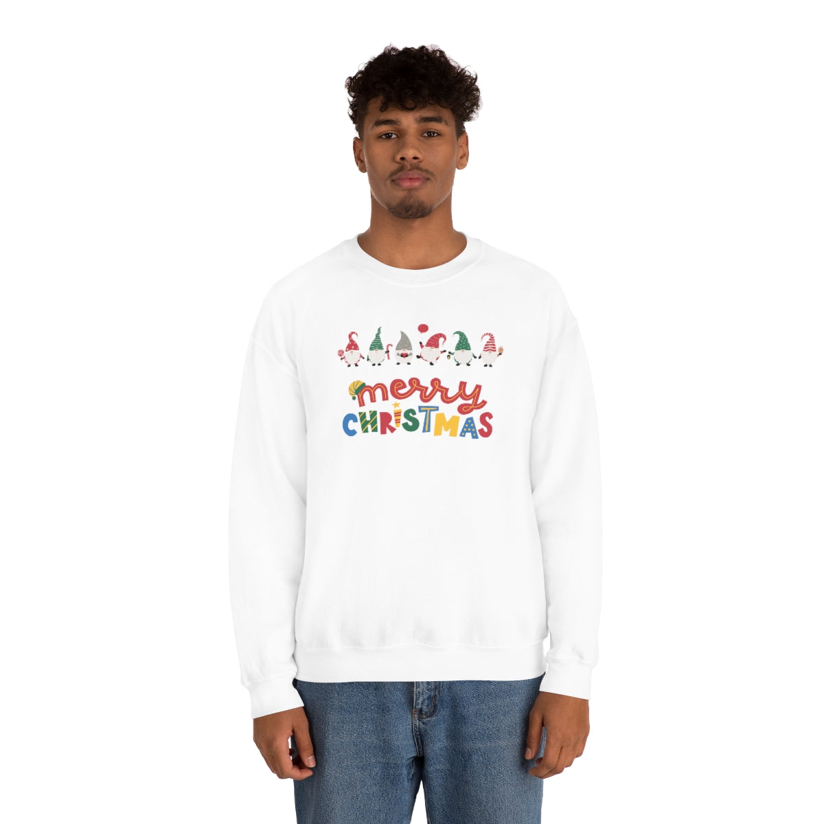 "Merry Christmas" Unisex Heavy Blend™ Crewneck Sweatshirt