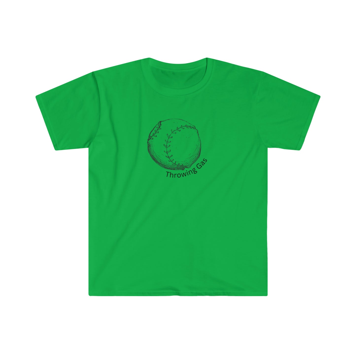 "Throwing Gas" Unisex Softstyle T-Shirt