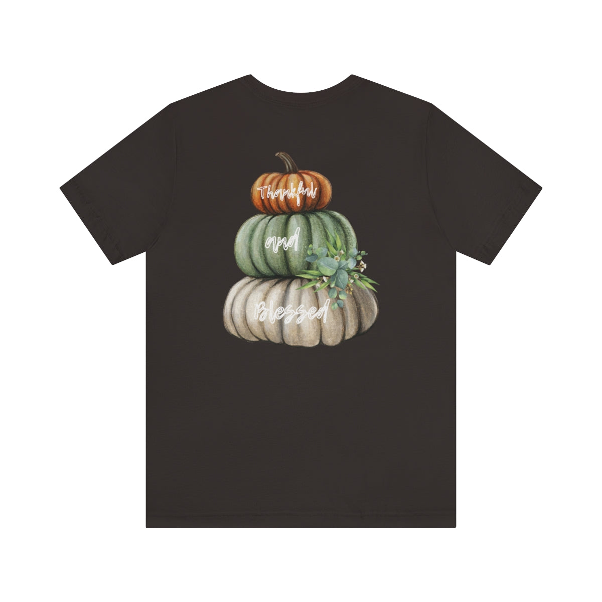 "Thankful And Blessed" Unisex Jersey Short Sleeve Tee