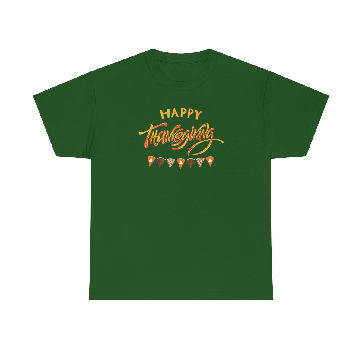 "Happy Thanksgiving" Unisex Heavy Cotton Tee