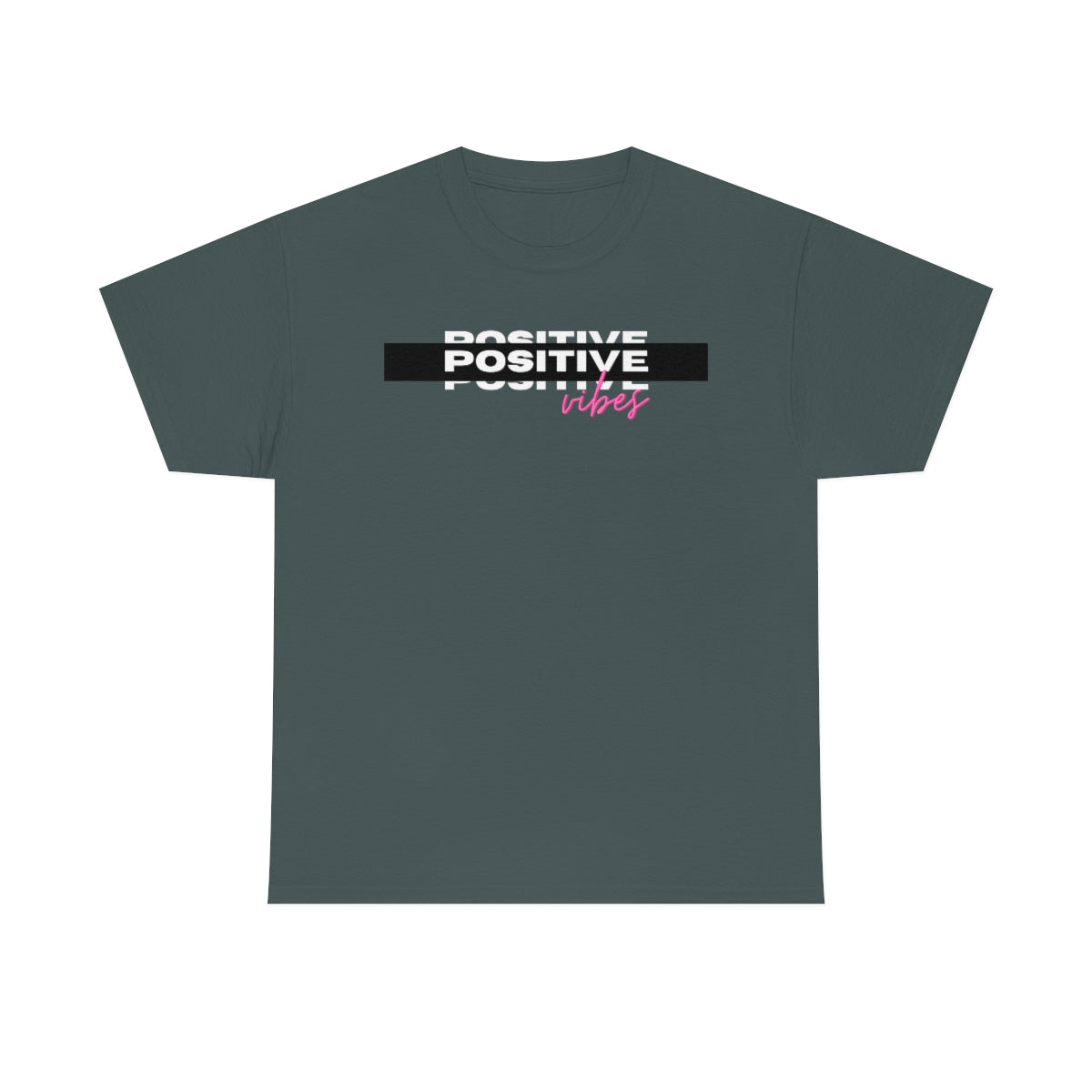 Positive Vibes Unisex Heavy Cotton Tee