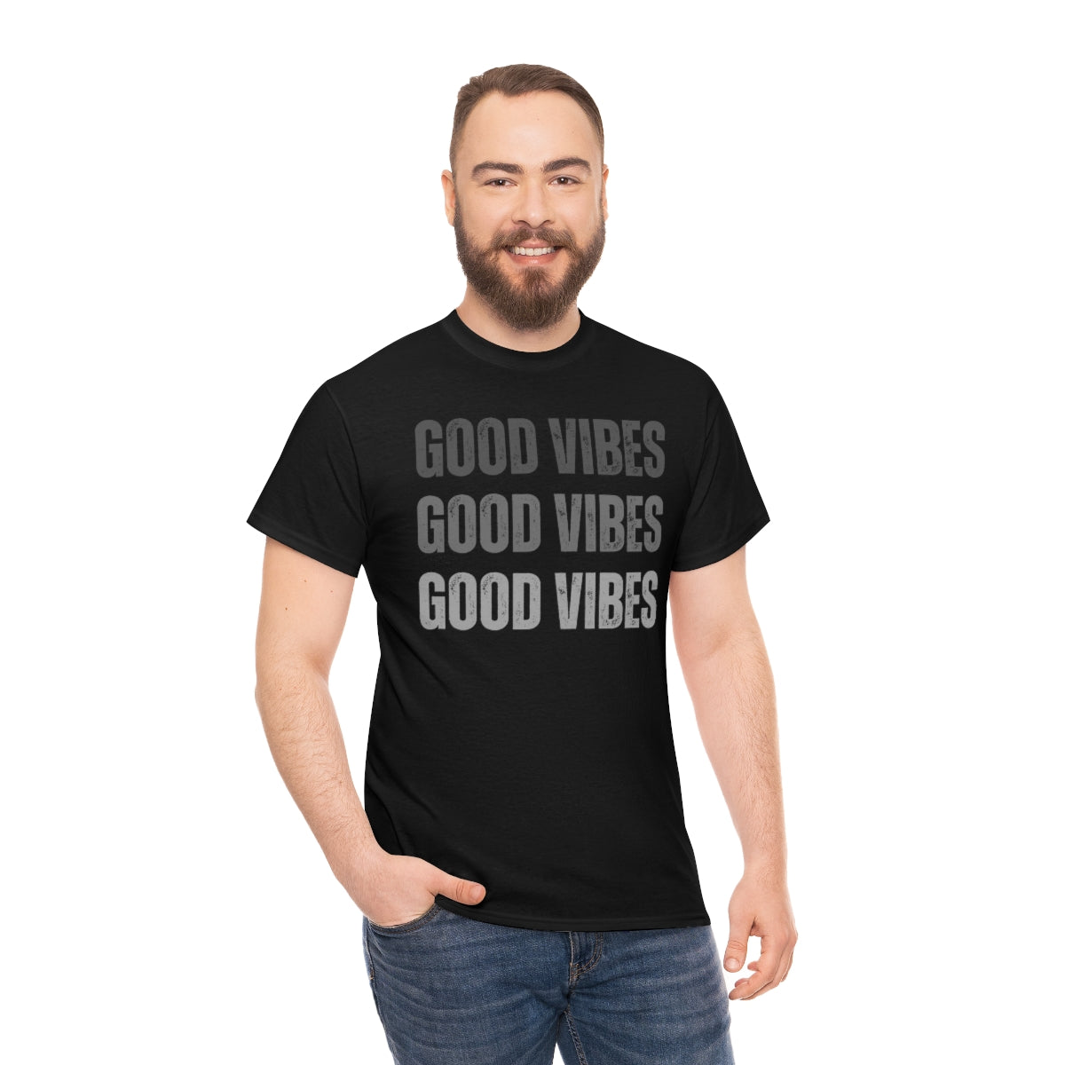 "Triple Good Vibes" Unisex Heavy Cotton Tee